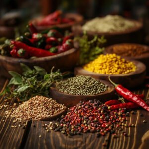 البهارات والمكسرات